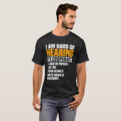 T-shirt Deaf Awareness Hearing Aid Implant ASL Cooperate P (Devant entier)