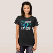 T-shirt Deafinement Incroyable - Sensibilisation aux Impla (Devant entier)