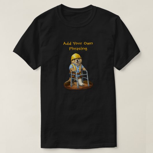 T-shirt "Déambulateur" (Design devant)