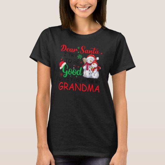T-shirt Dear Santa I (Devant)