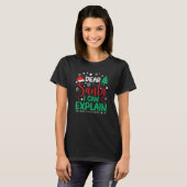 T-shirt Dear Santa I Can Explain Christmas Pajamas Xmas P (Devant entier)