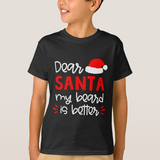 T-shirt Dear Santa Shirt Funny Matching Family Christmas P (Devant)
