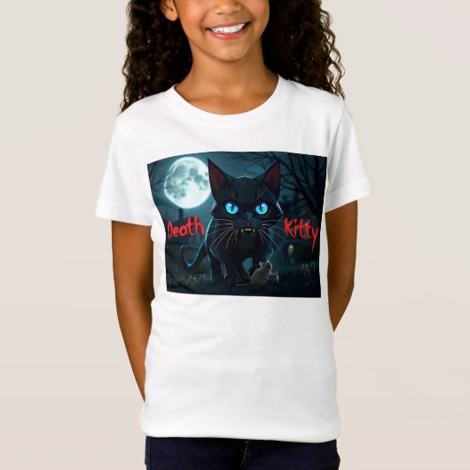 T-Shirt Death Kitty (Devant)