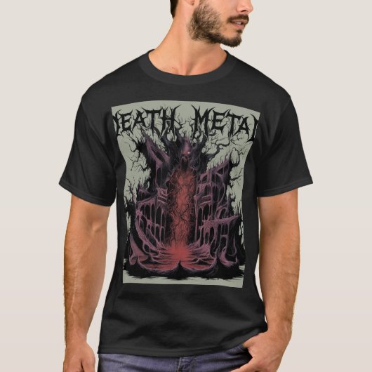 T-Shirt Death Metal (Devant)
