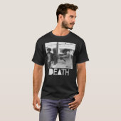 T-shirt Death - proto-punk band from Detroit White Logo Gi (Devant entier)