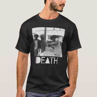 T-shirt Death  protopunk band from Detroit White Logo Gift