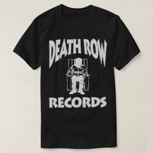T-shirt Death Row Record (Design devant)