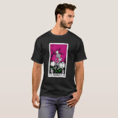 T-shirt Death Tarot Card Gym Deadlifts Exercice Ske occult (Devant entier)