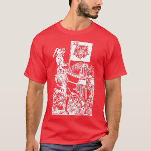 T-shirt Death Tarot Card XIII Occult Esoteric Dark Design