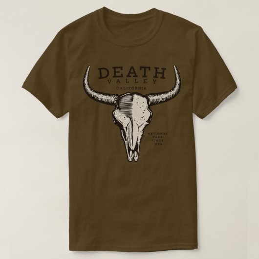 T-shirt Death Valley California (Design devant)
