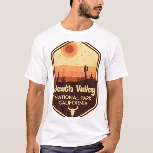 T-shirt Death Valley California Cactus � Spirit of Advent (Devant)