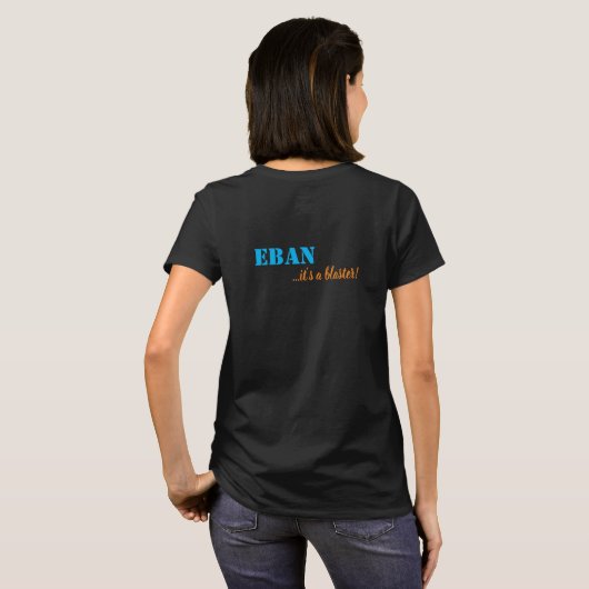 T-shirt d'EBAN (Dos entier)