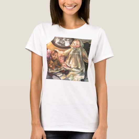 T-shirt Débardeur antique de poupées (Devant)