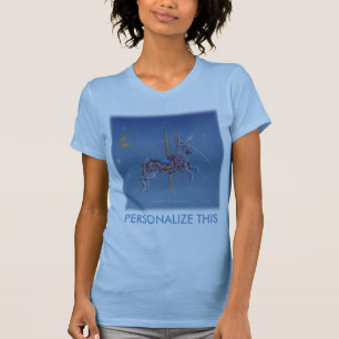 T-shirt Débardeur - Carrousel cosmique de lapin