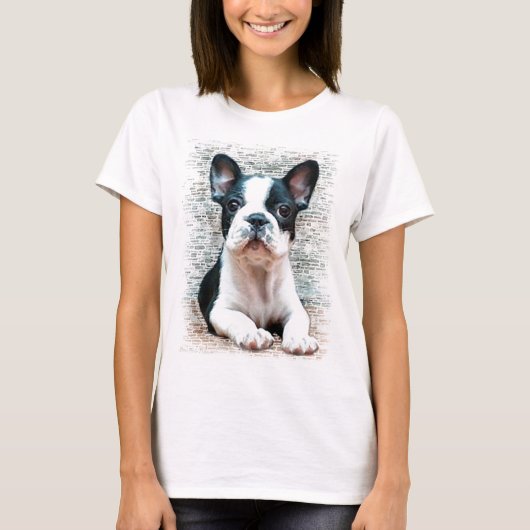 T-shirt Débardeur de bouledogue français (Devant)