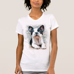T-shirt Débardeur de bouledogue français