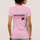 T-shirt Débardeur de cavalier de moto de femmes (Dos)