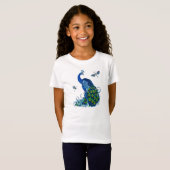 T-Shirt Débardeur de conception classique Peacock et Drago (Devant entier)