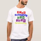 T-shirt Débardeur de conscience (Hommes) (Devant)