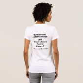 T-shirt Débardeur de dames de Nuwescoast (Dos entier)