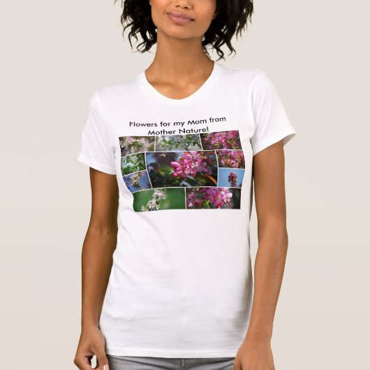 T-shirt Débardeur de fleurs Apple (Devant)