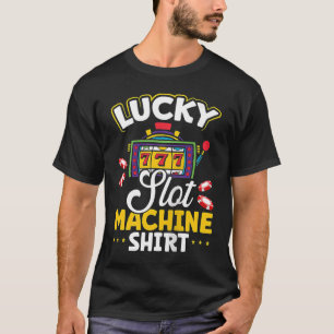 T-shirt Débardeur de machine à fente Lucky Backprint