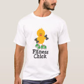 T-shirt Débardeur de micro-fibre Fitness Chick Performance (Devant)