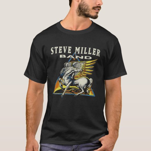 T-shirt Débardeur de seuil de bande Steve Miller (Devant)