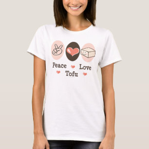 T-shirt Débardeur de tofu d'amour de paix