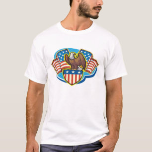 T-shirt Débardeur d'Eagle d'Américain