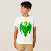 T-shirt Débardeur d'enfant Green Celtic Dragon (Devant entier)