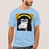 T-shirt Débardeur DJ de singe (Devant)