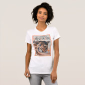 T-shirt Débardeur hawaïen de dames d'amour (Devant entier)