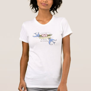 T-shirt Débardeur - pastel de conception d'anniversaire d
