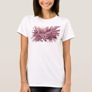 T-shirt Débardeur personnalisé Rose RÊVE Rose