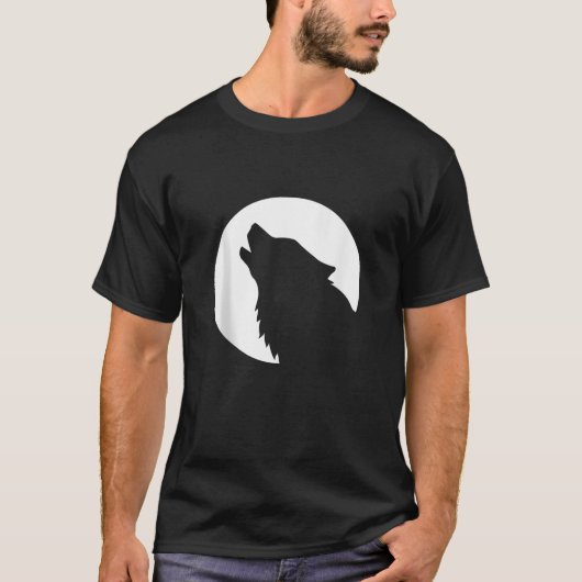 T-shirt Débardeur Wolf moon (Devant)