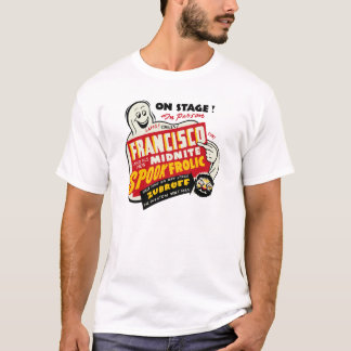 T-shirt d'ébat du spectre de Francisco des années