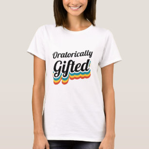 T-shirt Débat Oratiquement Cadeau De L'Équipe De Débat De