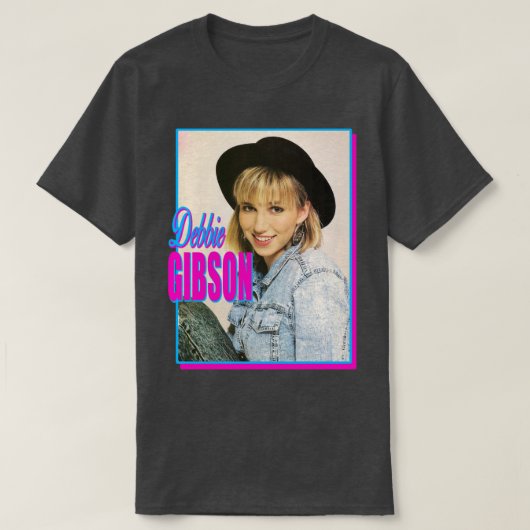 T-shirt Debbie Gibson (Design devant)