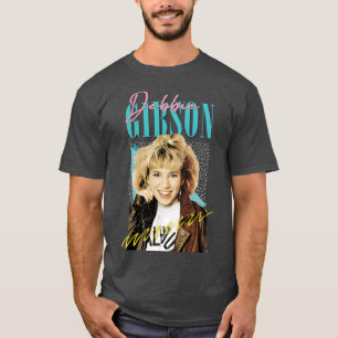 T-shirt Debbie Gibson 80s Design esthétique stylisé