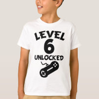 T-shirt débloqué d'anniversaire de jeux vidéo du