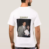 T-shirt d'EBMRF avec Steve Young (Dos)