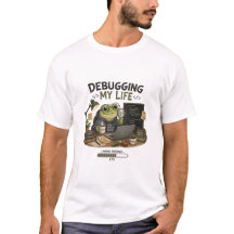 T-Shirt Débogage Ma Vie Drôle Programmeur | Codin
