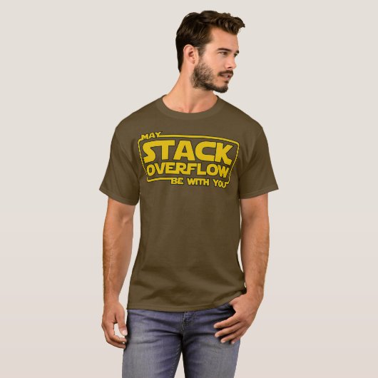 T-shirt Débordement de pile avec vous dévore java programm (Devant entier)