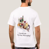 T-shirt Débouchez la vie - accueillez un échantillon de (Dos)