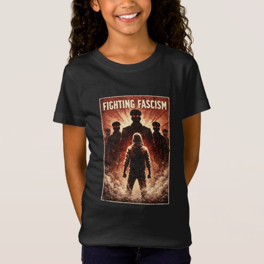 T-Shirt Debout contre les ténèbres (Devant)