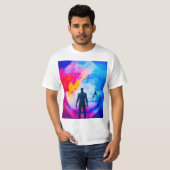 T-shirt Debout dans les couleurs (Devant entier)
