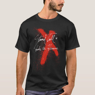 T-shirt Debout et secoue les cieux