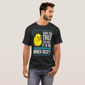 T-shirt Débugage Canard en Caoutchouc Codeur Web Programme (Devant entier)