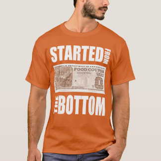 T-shirt Début avec le cadeau de vêtements du programme de